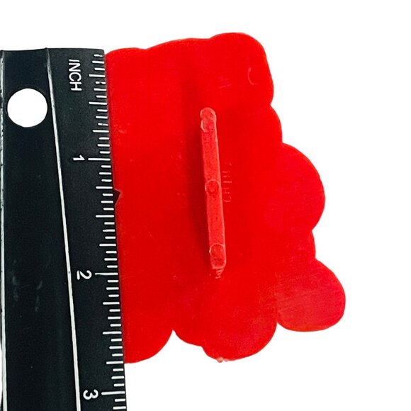 Puppy Dog Shaped Red Imprint Cookie Cutter for baking or crafts 2.75 inches - Picture 4 of 5